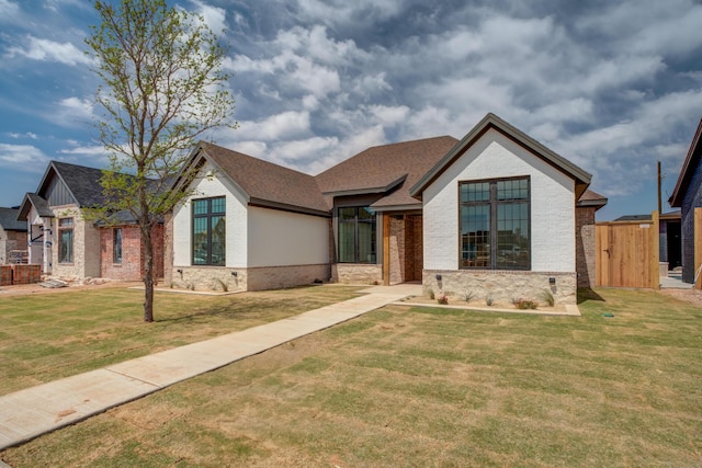 4610 138th Pl, Lubbock, TX 79424 - view of front of property with brick siding and a shingled roof