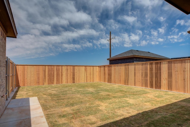 4610 138th Pl, Lubbock, TX 79424 - view of fenced backyard