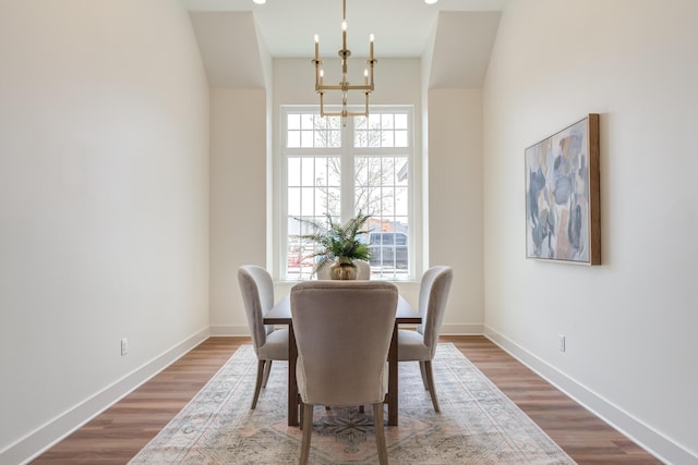 4610 138th Pl, Lubbock, TX 79424 - dining area featuring wood finished floors and baseboards