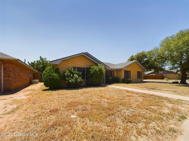 3419 101st St, Lubbock, TX 79423 - view of single story home
