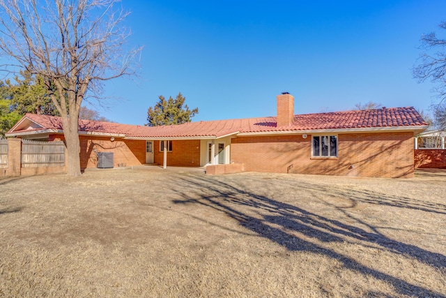 view of rear view of property