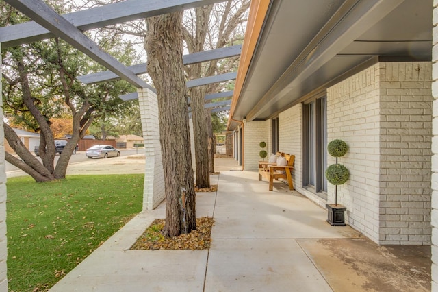 view of patio