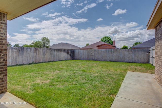 5207 Jarvis St, Lubbock, TX 79416 - view of yard with a patio