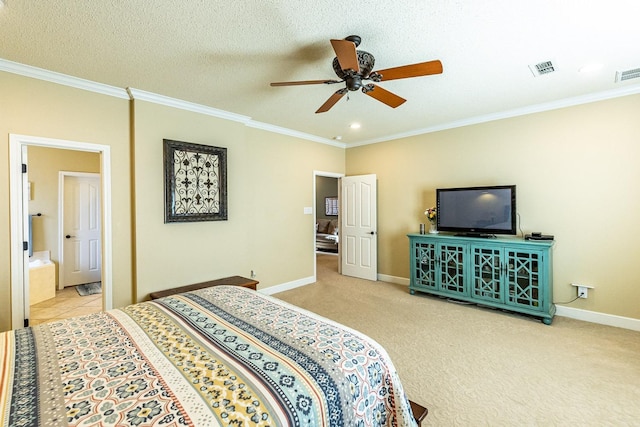 4306 Alcove Ave, Lubbock, TX 79407 - bedroom with baseboards and ornamental molding