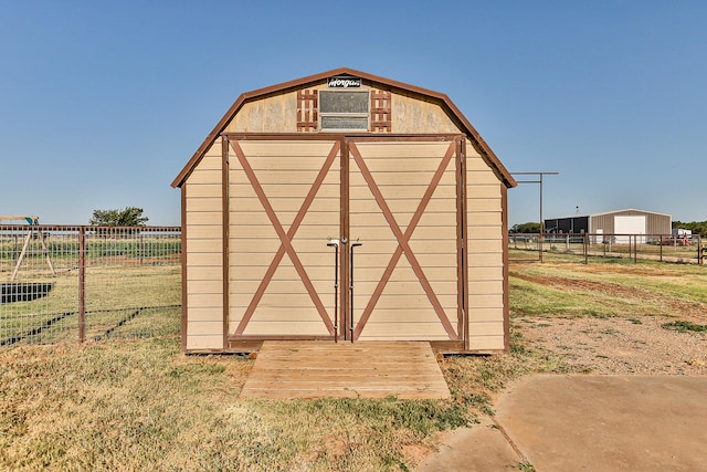 4306 Alcove Ave, Lubbock, TX 79407 - view of shed featuring fence