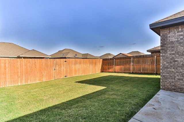 9610 Kline Ave, Lubbock, TX 79424 - view of yard featuring a fenced backyard
