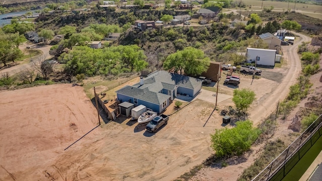 drone / aerial view