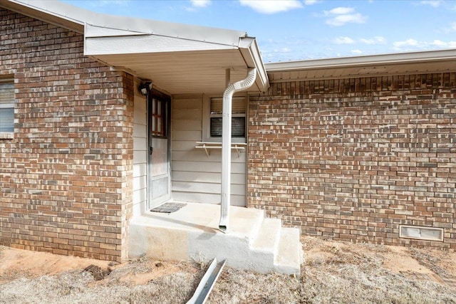 view of entrance to property