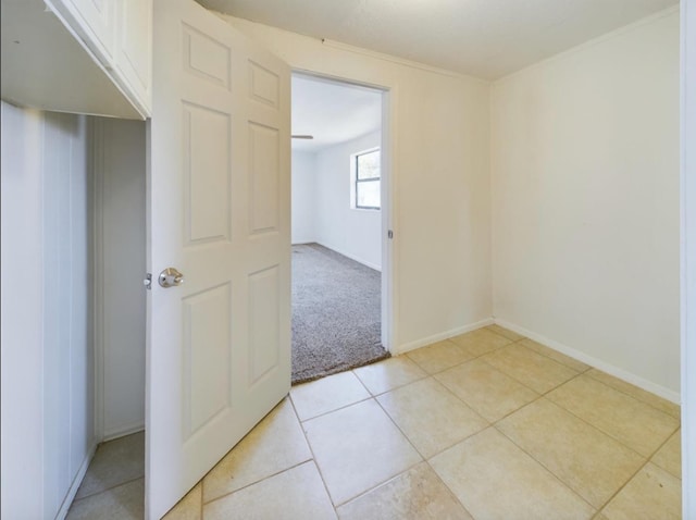 view of tiled empty room