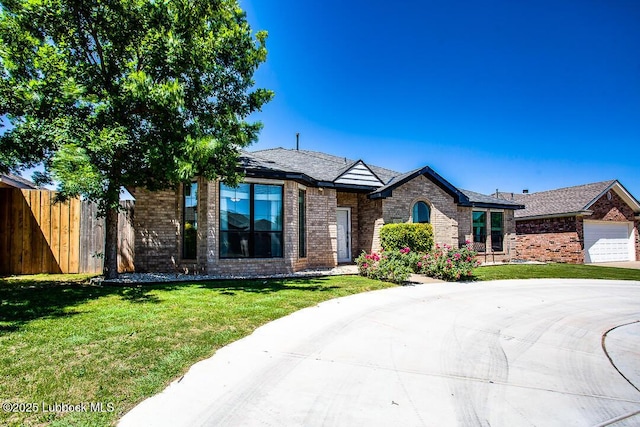 1308 Nottingham Ave, Wolfforth, TX 79382 - view of front of property with brick siding