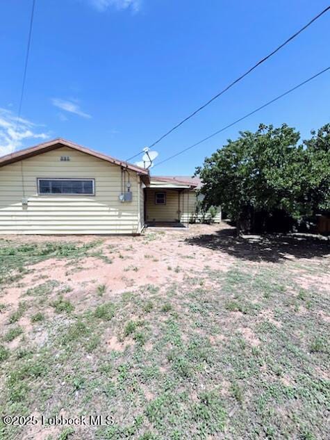 3103 Harvard St, Lubbock, TX 79415 - view of back of property
