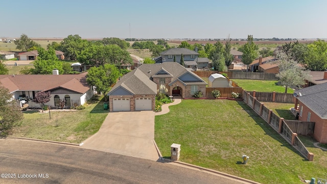 8 W Canyonview Dr, Ransom Canyon, TX 79366 - aerial view of residential area