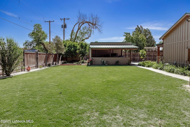 5412 20th St, Lubbock, TX 79407 - view of yard