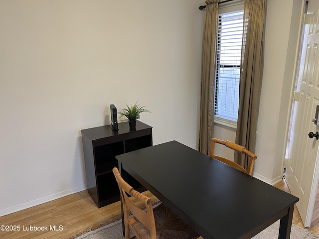 8601 Memphis Dr Unit B-40, Lubbock, TX 79423 - home office featuring light wood finished floors and baseboards