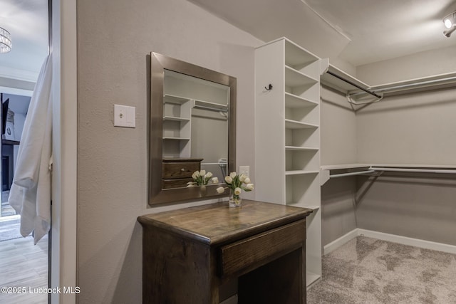 4517 9th St, Lubbock, TX 79416 - spacious closet featuring carpet flooring