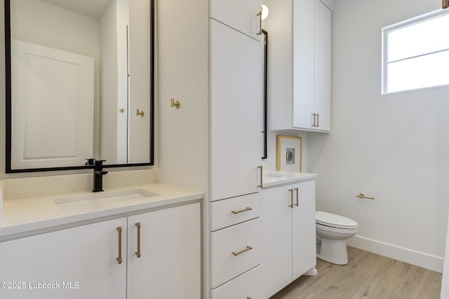 3817 128th St, Lubbock, TX 79423 - bathroom with vanity and wood finished floors