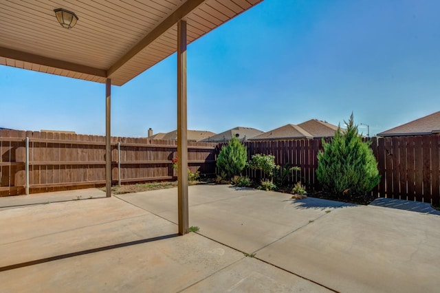 view of patio