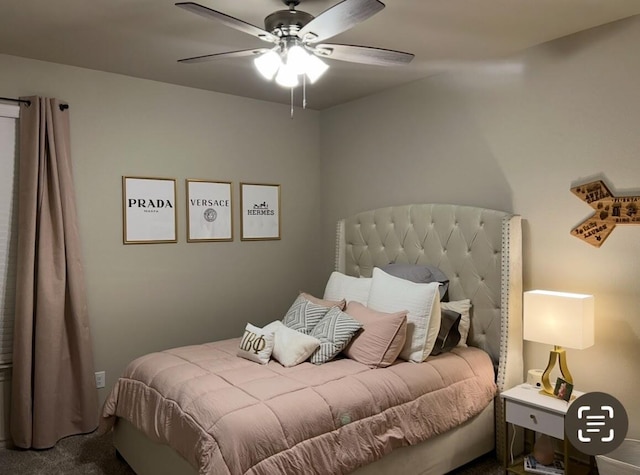 7101 22nd St, Lubbock, TX 79407 - bedroom with carpet floors and ceiling fan