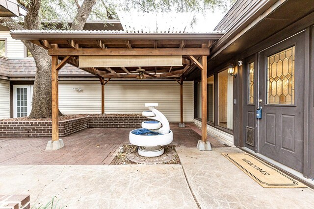 view of patio / terrace