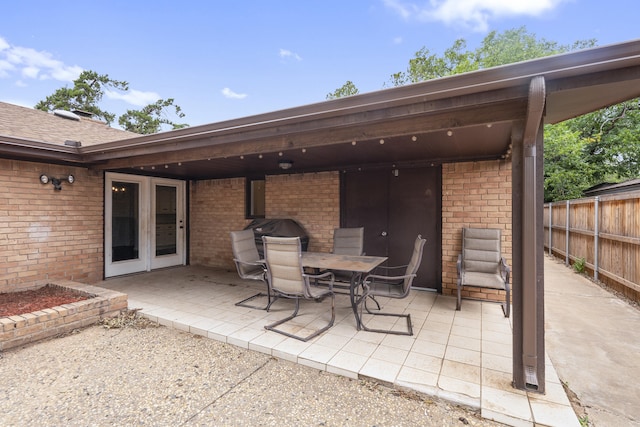 4635 30th St, Lubbock, TX 79410 - view of patio with area for grilling