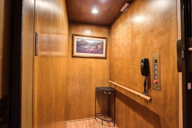 room details featuring elevator