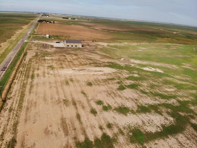 bird's eye view featuring a rural view