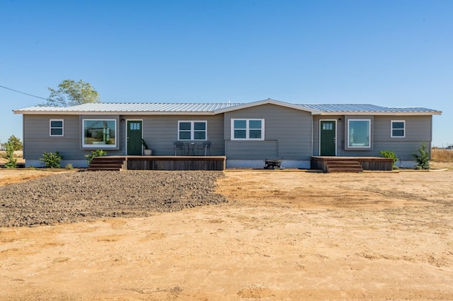 view of rear view of house