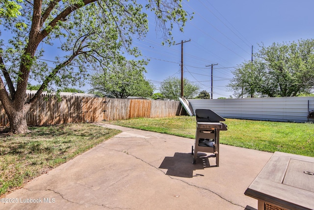 4816 55th St, Lubbock, TX 79414 - view of patio / terrace with grilling area