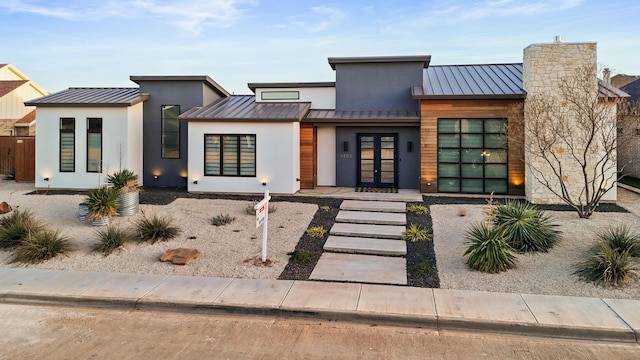4803 120th St, Lubbock, TX 79424 - view of front facade with french doors