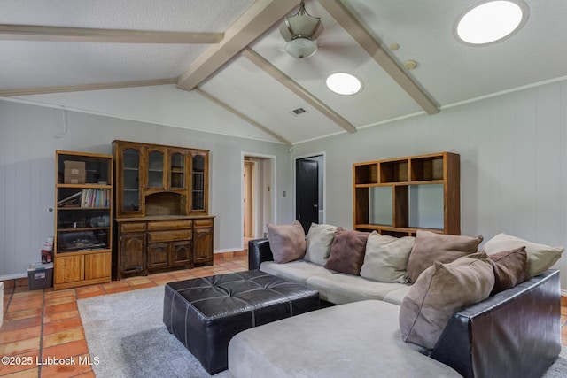 3312 86th St, Lubbock, TX 79423 - living room featuring light tile patterned floors