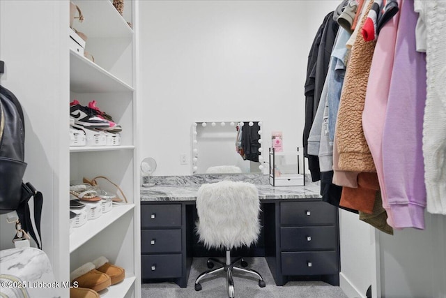 9105 Kewanee Ave, Lubbock, TX 79424 - walk in closet with carpet
