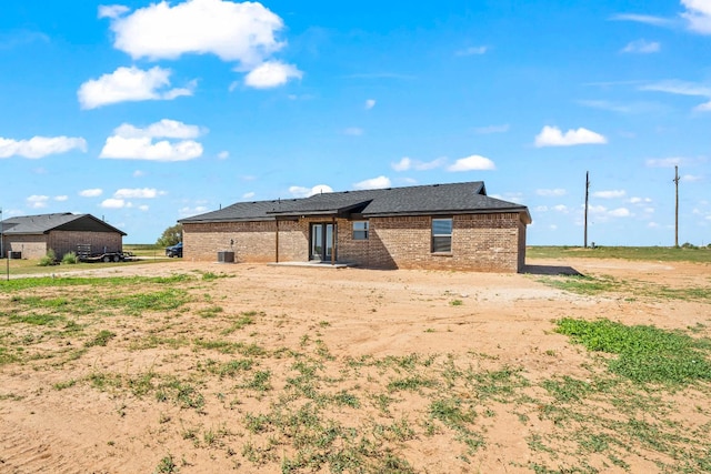 view of back of property