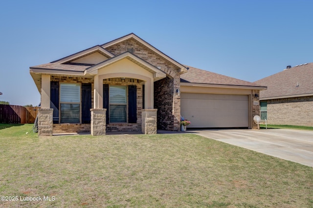 7204 90th St, Lubbock, TX 79424 - ranch-style house featuring concrete driveway and an attached garage