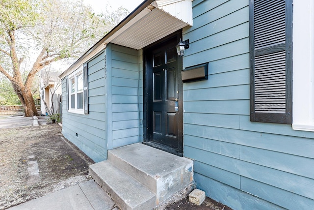 view of entrance to property