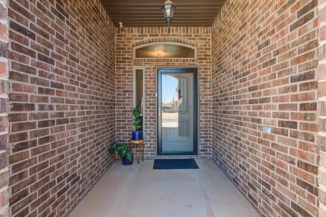 9207 Trenton Ave, Lubbock, TX 79424 - entrance to property featuring brick siding