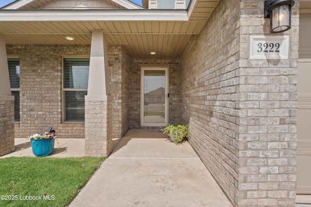 3222 Waverly Ave, Lubbock, TX 79407 - view of exterior entry with brick siding