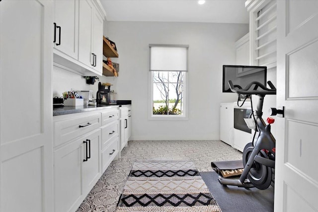 view of exercise room