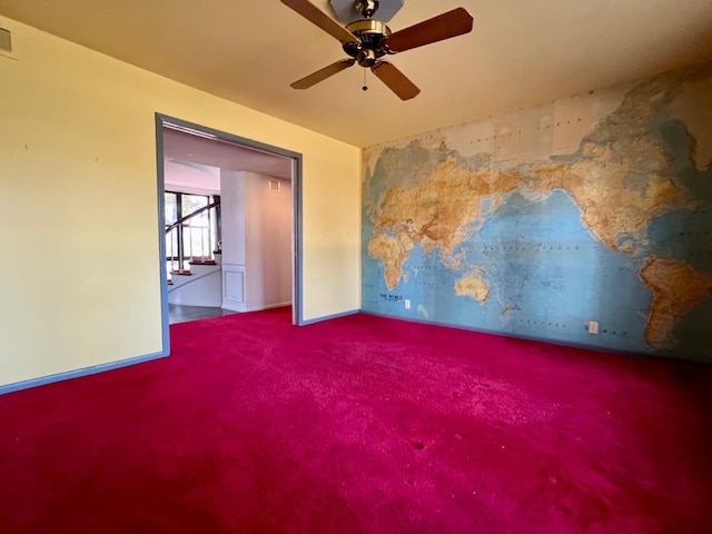 empty room featuring carpet