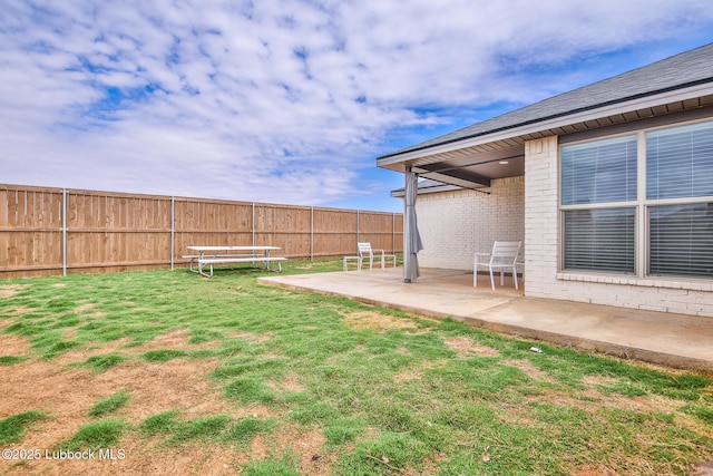 2933 Abbeville Ave, Wolfforth, TX 79382 - view of yard with a patio