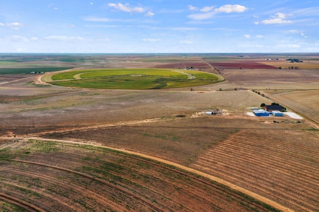 drone / aerial view featuring a rural view