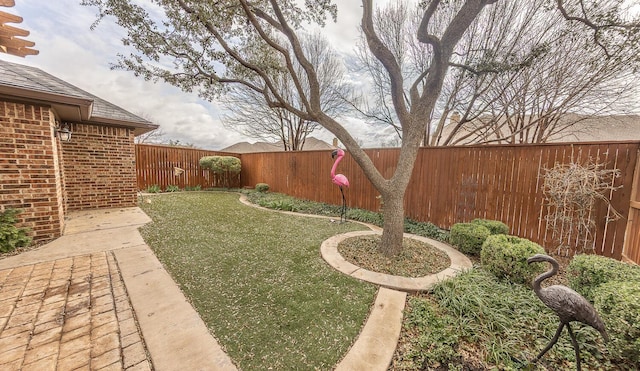 3909 101st St, Lubbock, TX 79423 - view of yard with a fenced backyard
