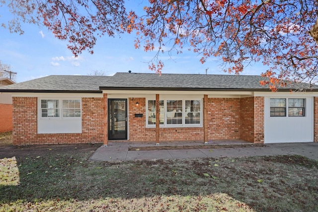 view of rear view of house