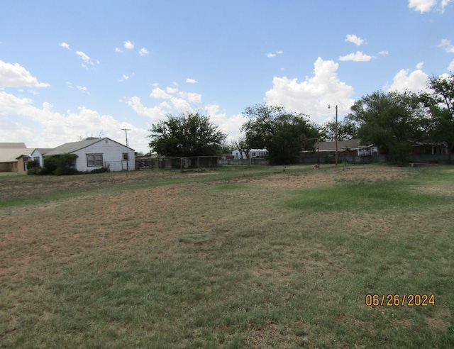 view of yard