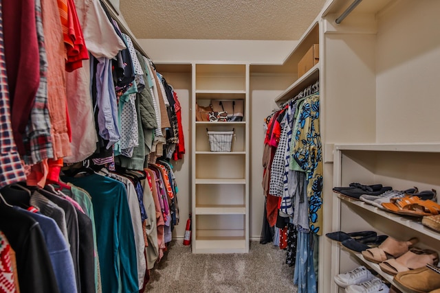 5419 87th St, Lubbock, TX 79424 - walk in closet with carpet flooring