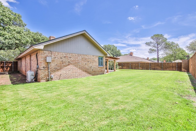 5419 87th St, Lubbock, TX 79424 - fenced backyard with a pergola