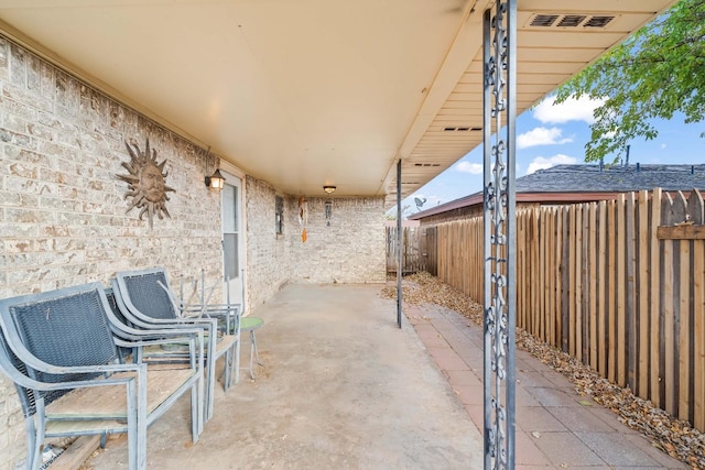 view of patio / terrace