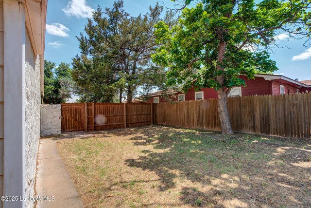5320 25th St, Lubbock, TX 79407 - view of yard