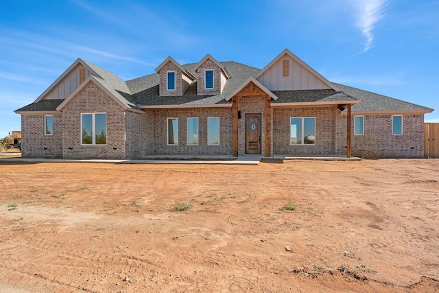 view of craftsman inspired home