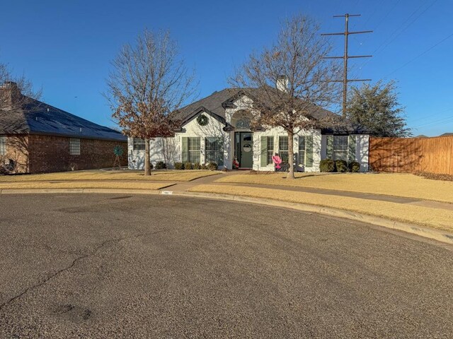 view of ranch-style house