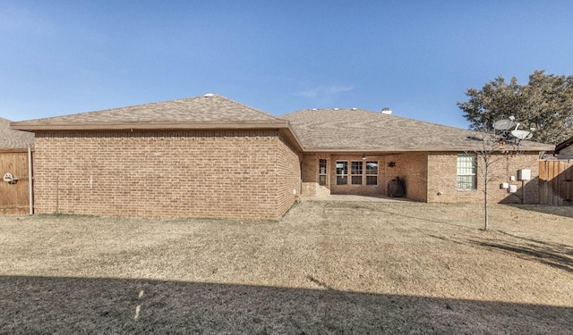 view of rear view of property